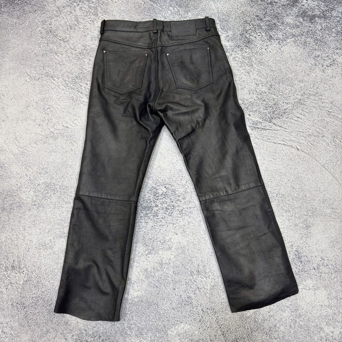 Genuine Leather Held The Emotion Black Genuine Leather Pants 32 size M Size US 32 / EU 48 - 11 Thumbnail
