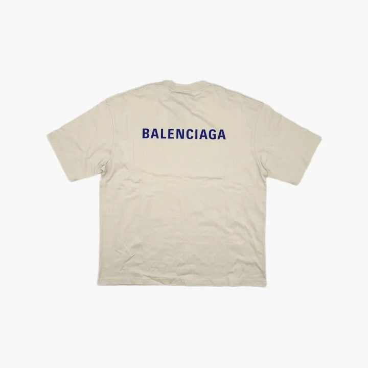 Balenciaga Balenciaga Logo Print Short-Sleeve T-Shirt 0079-2507 Size US XL / EU 56 / 4 - 3 Thumbnail