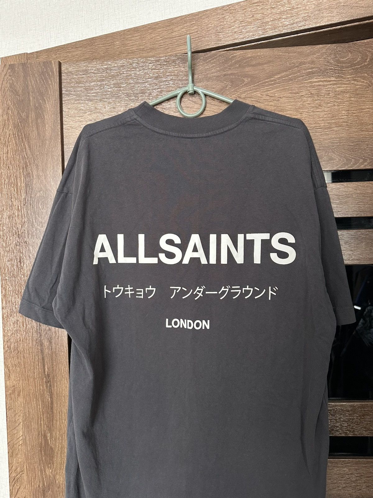Allsaints Allsaints Underground Big Logo T-Shirt Size US L / EU 52-54 / 3 - 3 Thumbnail