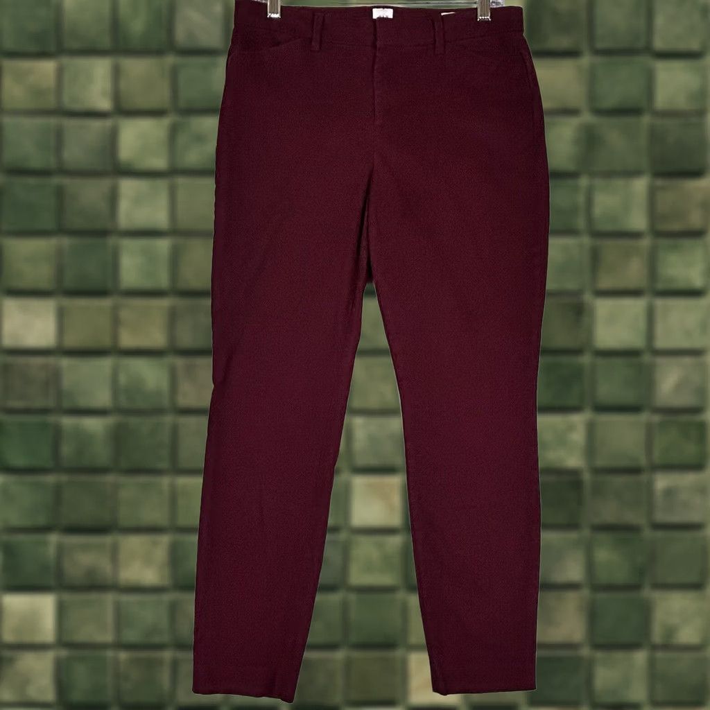 Gap Gap Pants Skinny Ankle 6 Red Pockets Classic Casual Womens Size 28" / US 6 / IT 42 - 1 Thumbnail