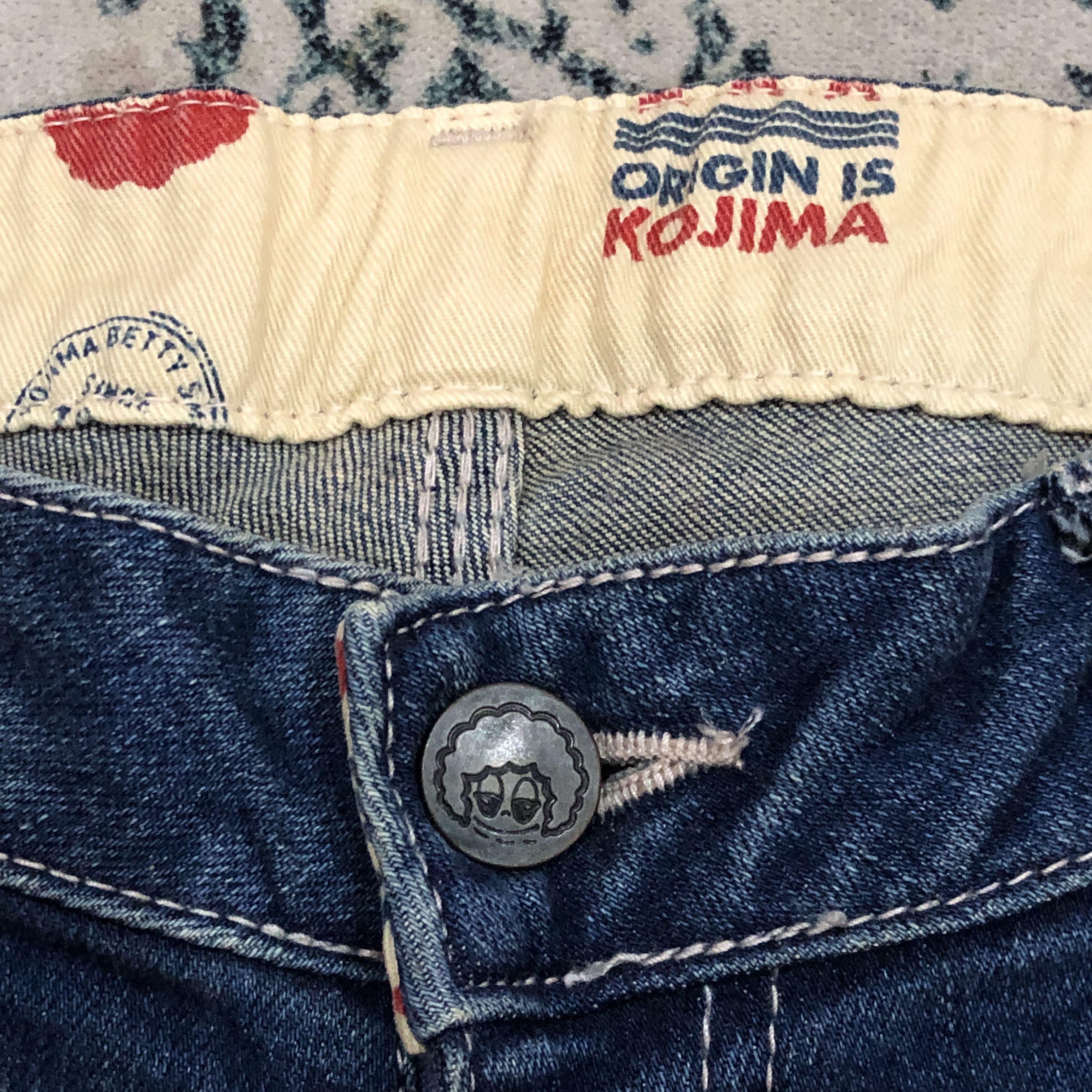 Japanese Brand Betty Smith Buckle Back Jeans Made In Kojima Japan Size 30" / US 8 / IT 44 - 7 Thumbnail