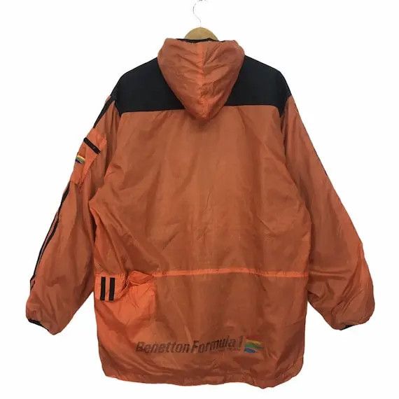 Benetton Vtg BENETTON FORMULA 1 Racing Team Jacket Windbreaker Size US L / EU 52-54 / 3 - 3 Thumbnail