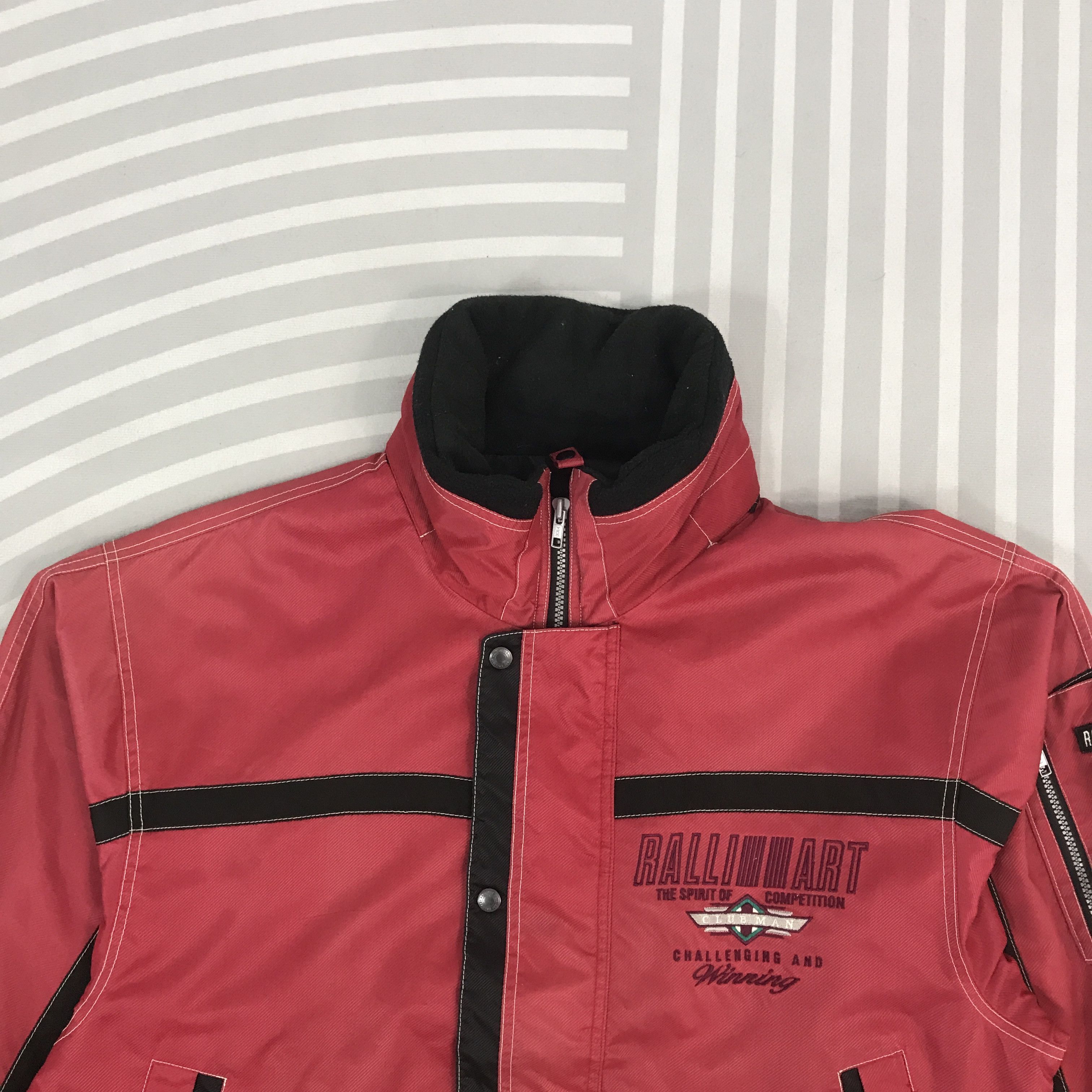Japanese Brand × Vintage Vintage Ralliart Mitsubishi Racing Jacket Size US L / EU 52-54 / 3 - 3 Thumbnail