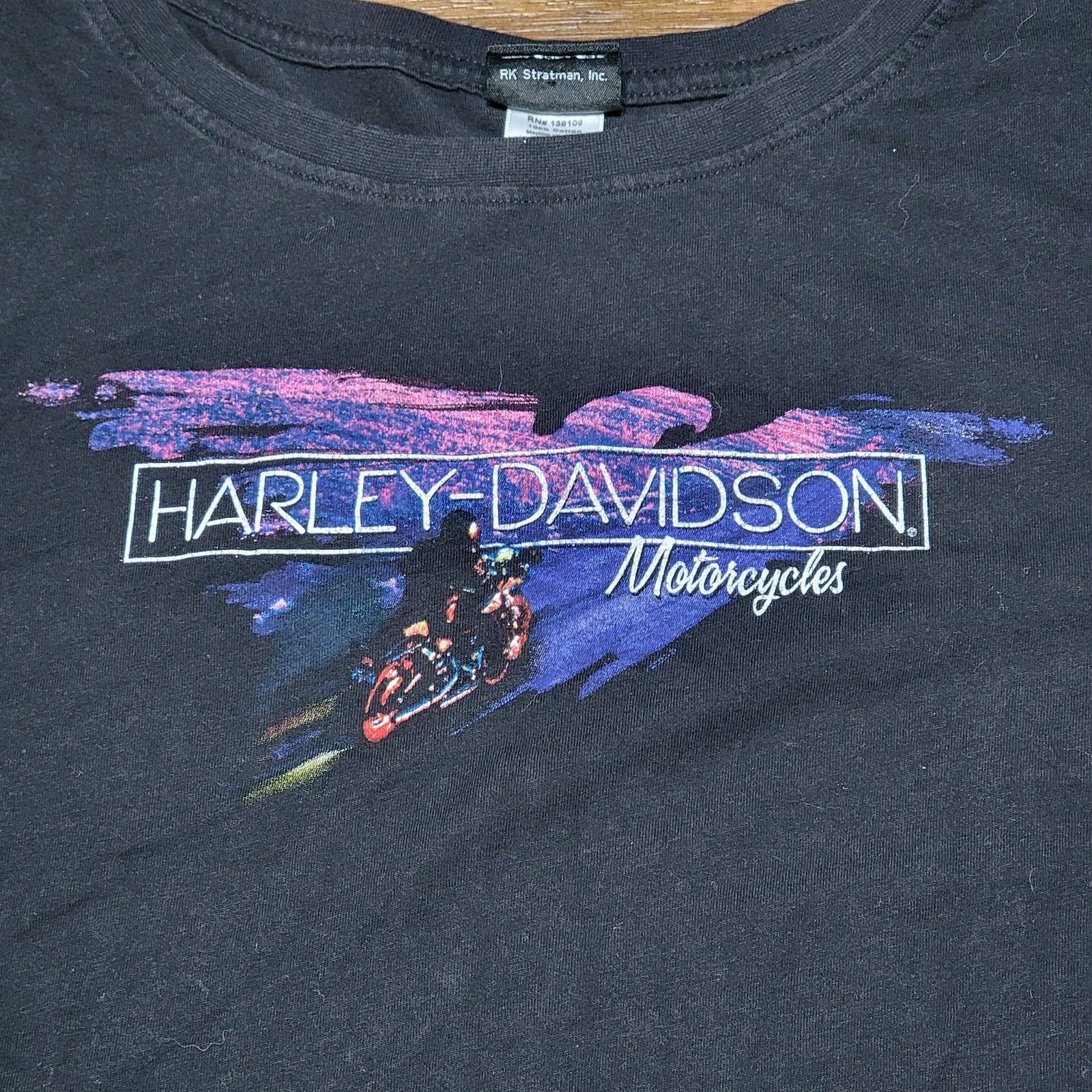 Harley Davidson Harley-Davidson Tee "Raging Bull HD Durham, NC" - Adult Med Size M / US 6-8 / IT 42-44 - 2 Thumbnail