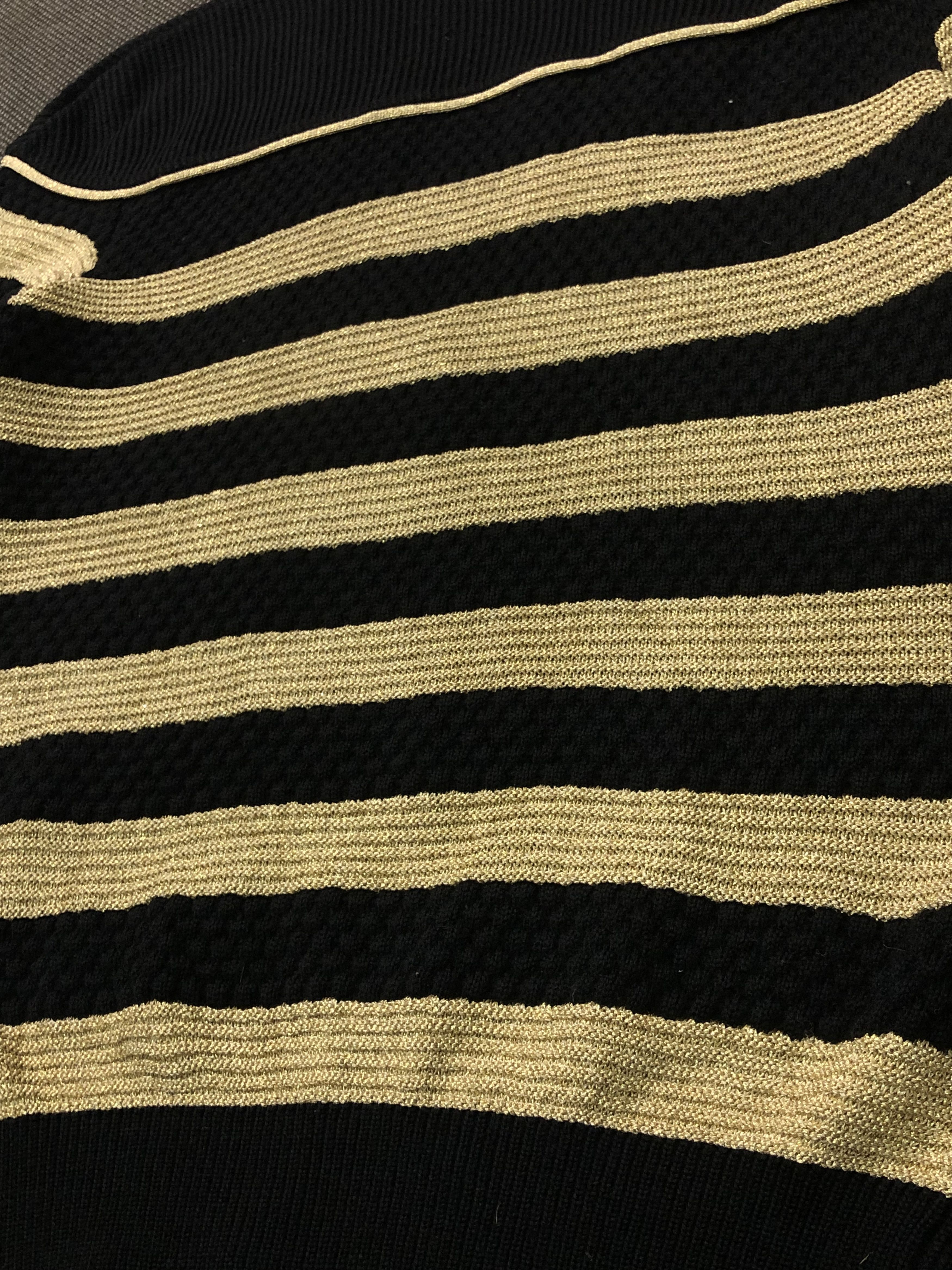 Andreluciano × Vintage RARE🔥VINTAGE 90’S ANDRELUCIANO GOLD GLITTER WOOL KNIT Size US M / EU 48-50 / 2 - 9 Thumbnail
