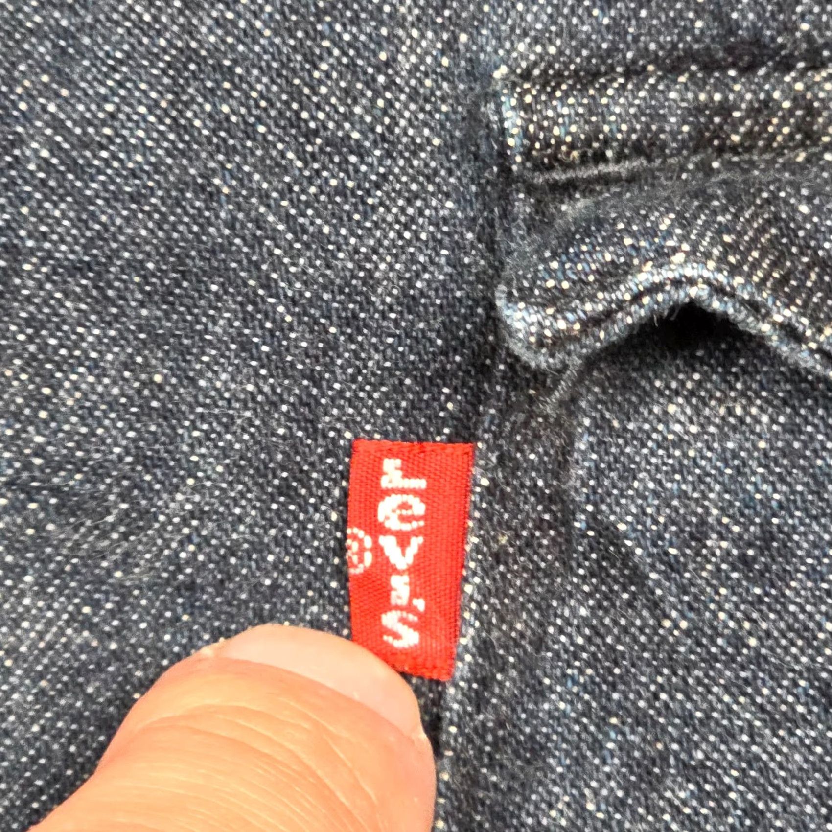 Levi's VINTAGE Levis Western Shirt Mens XL Slim Blue Pearl Snap Denim Cowboy Rancher Size US XL / EU 56 / 4 - 5 Thumbnail