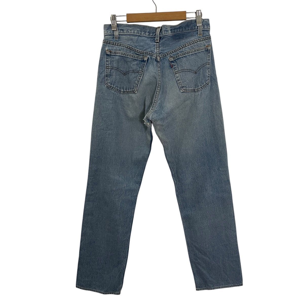 Levi's Vintage 80s Levis Lot 501 Button 50 Distressed Denim Size US 29 - 9 Thumbnail