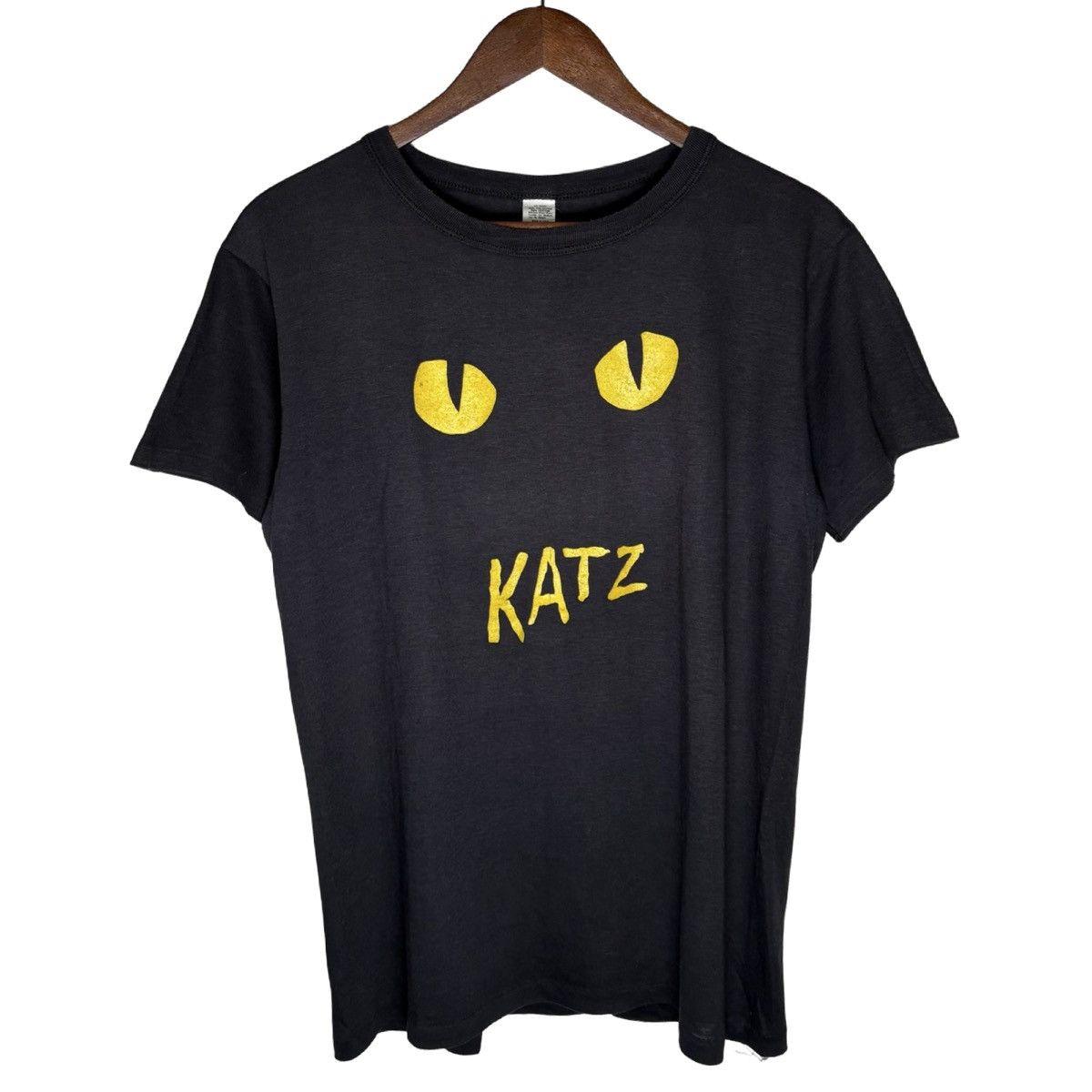 Vintage Vintage 90s Cat Broadway Promo T Shirt Cat Eyes Graphic L Size US L / EU 52-54 / 3 - 1 Thumbnail