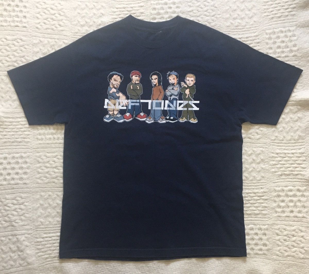 Image of Giant x Vintage Deftones Cartoon in Blue, Men's (Size XL)