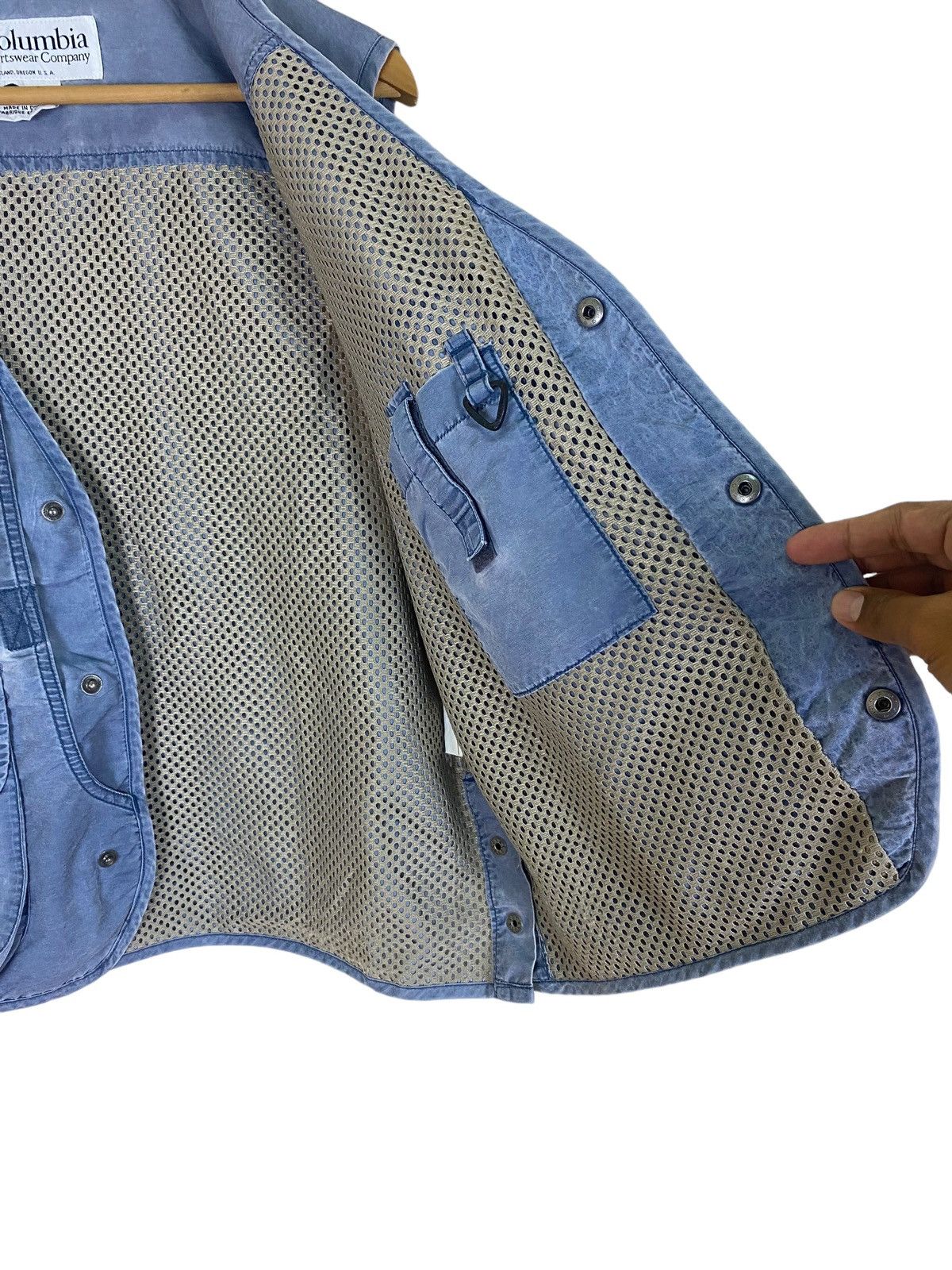 Columbia Vintage Distressed Columbia Tactical Vest Size US M / EU 48-50 / 2 - 8 Thumbnail