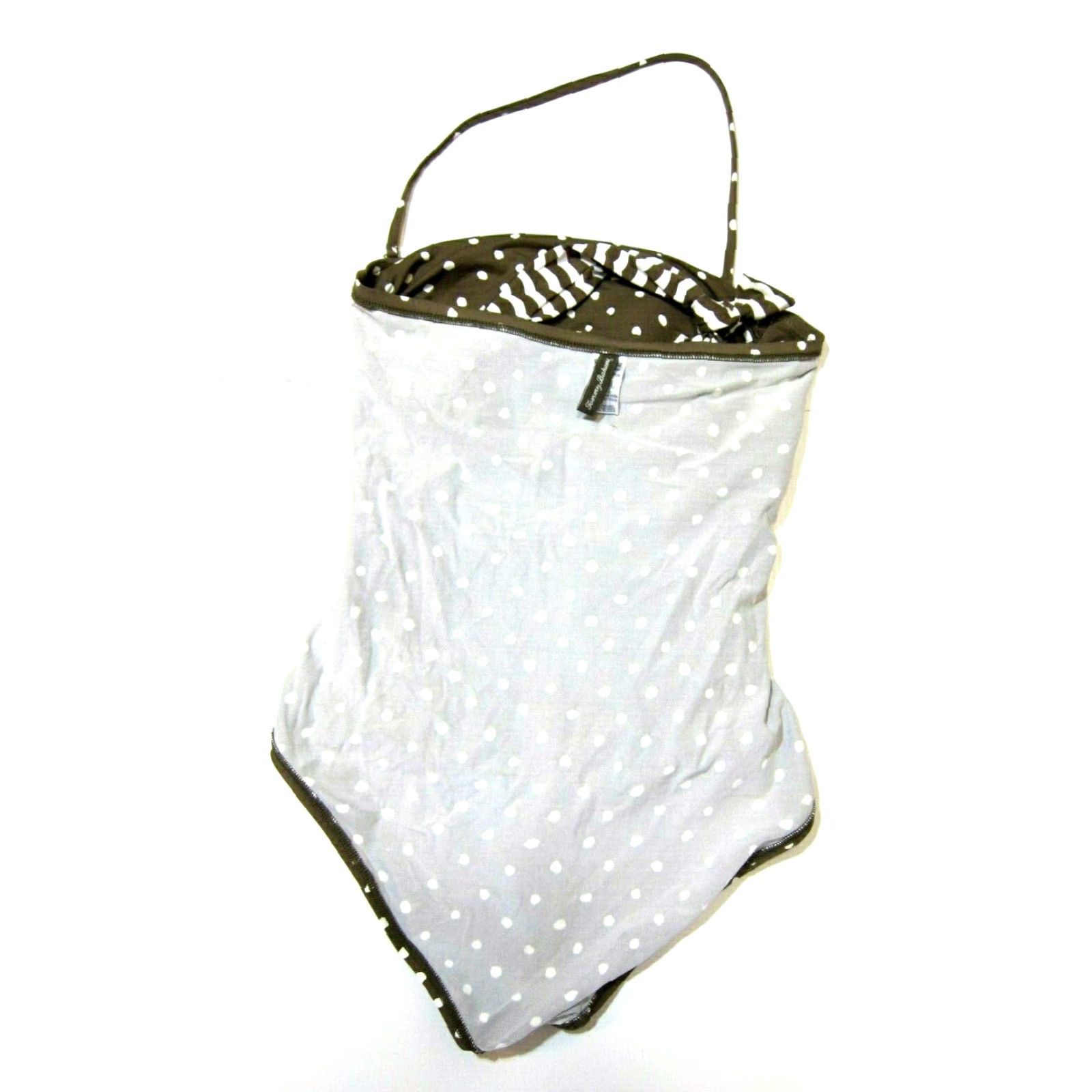 Tommy Bahama VINTAGE Tommy Bahama One Piece Swimsuit Halter Brown White Polka Dot Padded, 8 Women Size ONE SIZE - 7 Thumbnail