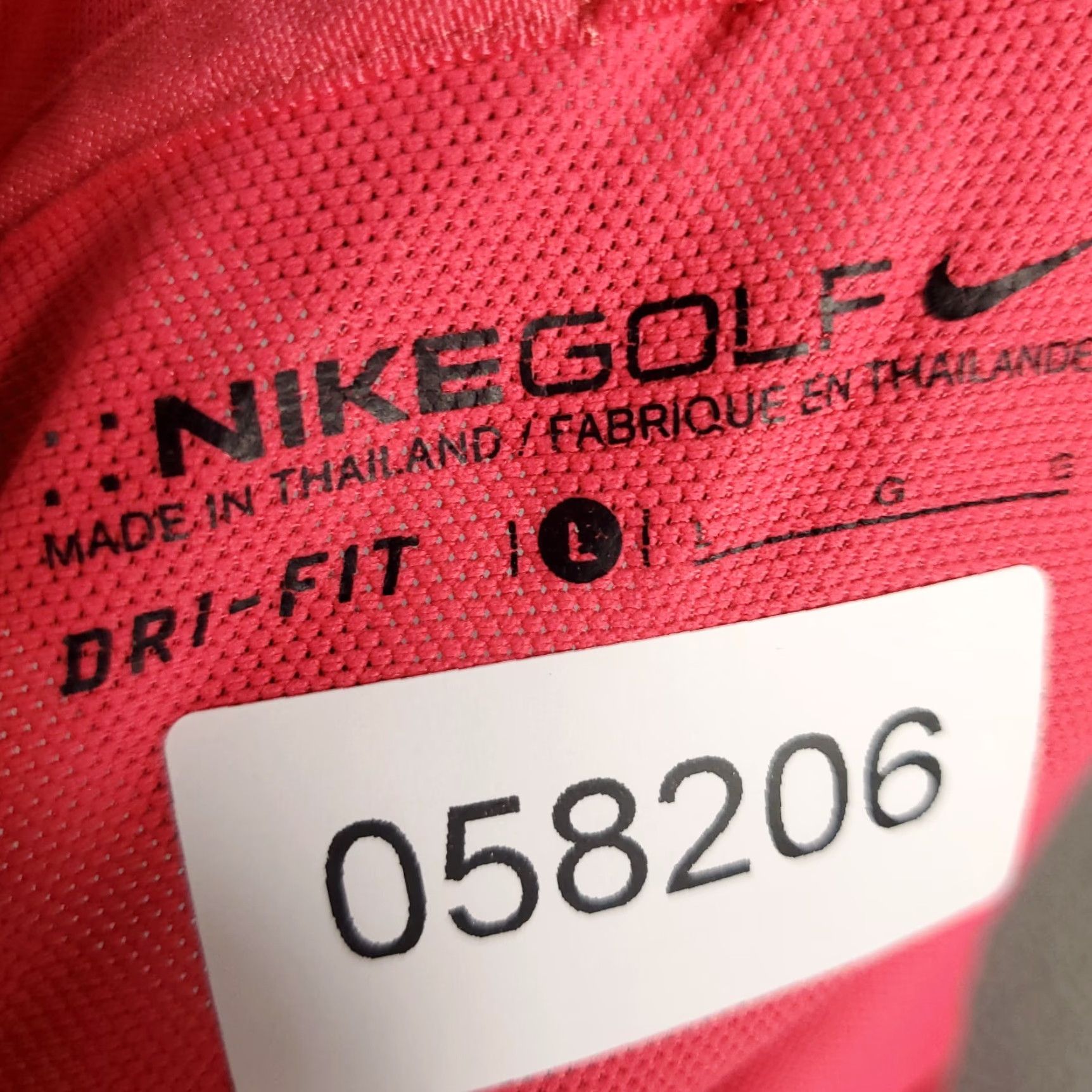 Nike Nike Polo Shirt Mens Large Pink Golf Casual Short Sleeve Size US L / EU 52-54 / 3 - 8 Thumbnail