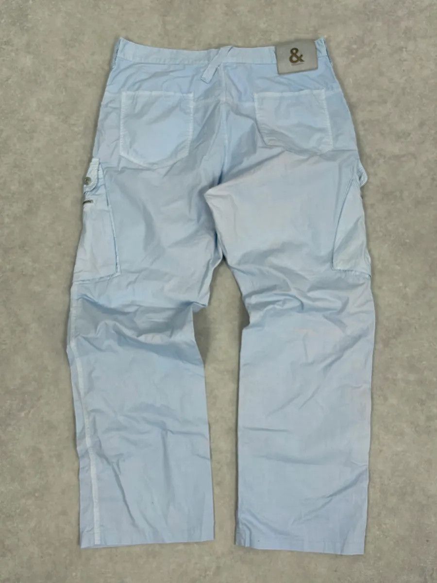 Dolce & Gabbana 2000s Dolce & Gabbana Light Blue Cargo Pants Size US 34 / EU 50 - 6 Thumbnail