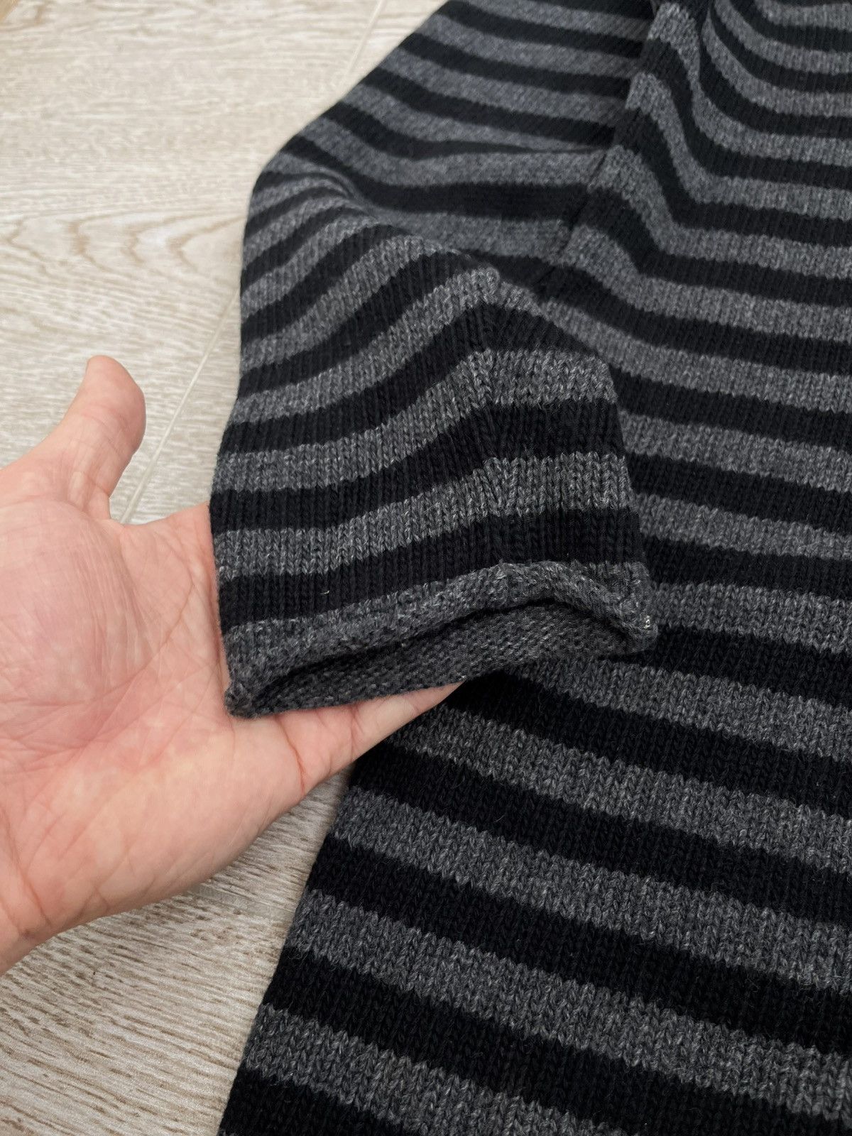 Gudrun Sjoden Gudrun Sjoden Striped Multicolor Wool Oversize Knit Sweater Size S / US 4 / IT 40 - 5 Thumbnail