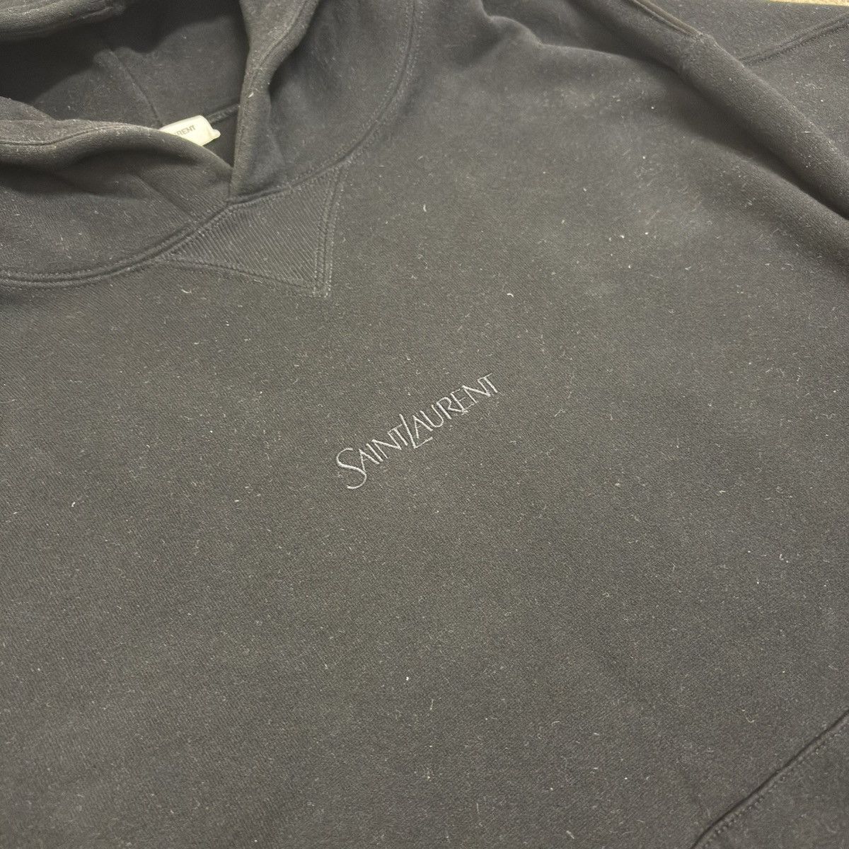 Yves Saint Laurent Yves Saint Laurent Black Hoodie Size US XL / EU 56 / 4 - 10 Thumbnail