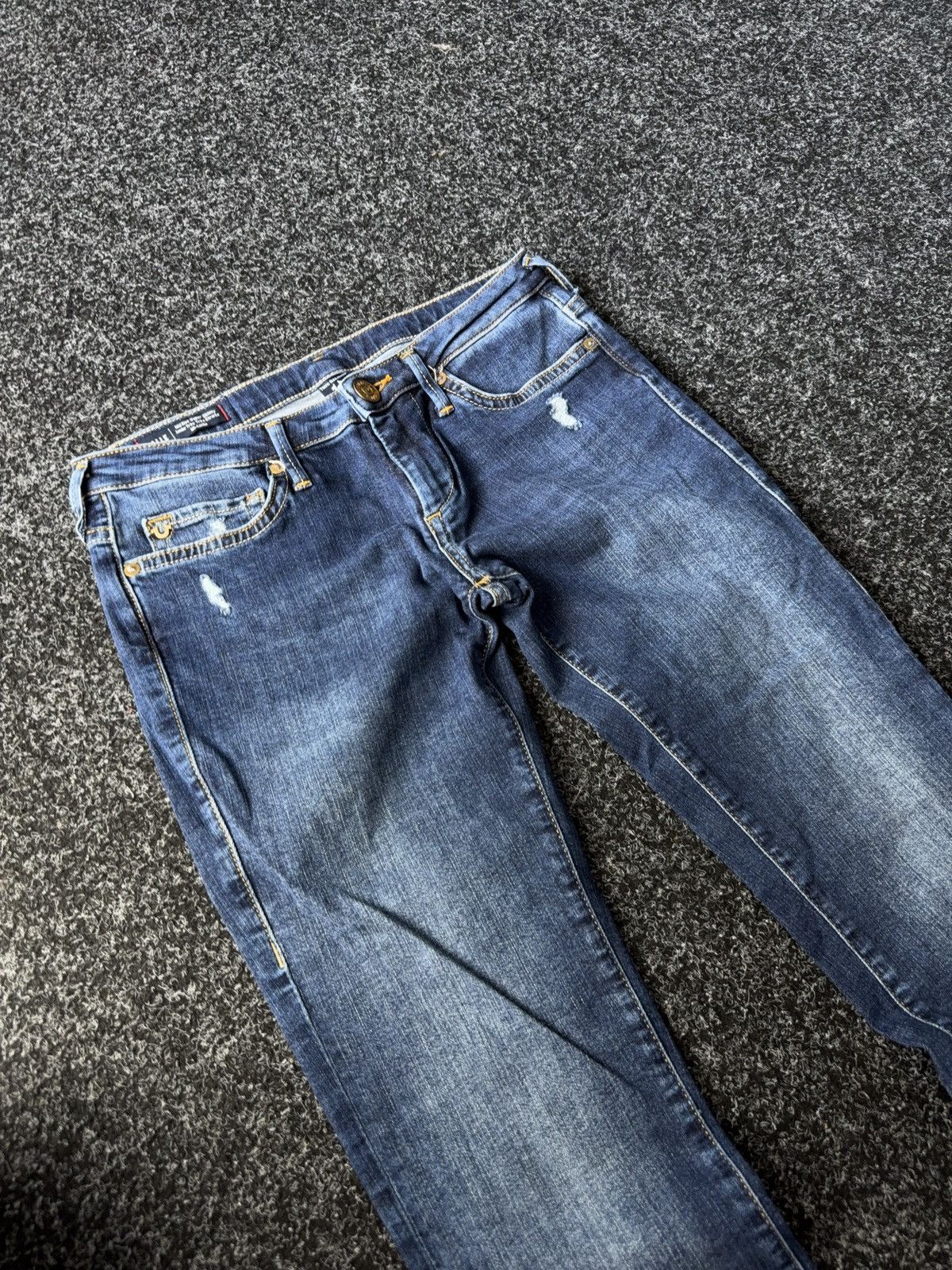 True Religion Vintage Y2K 00s True Religion SK8 Skinny jeans Denim pants Size 26" / US 2 / IT 38 - 4 Thumbnail