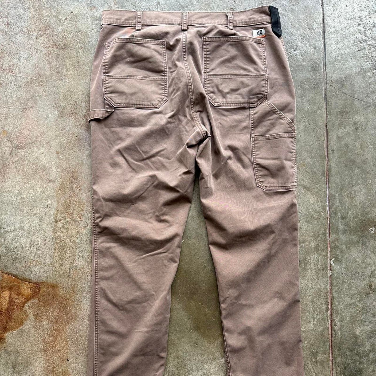 Duluth Trading Company Brown Duluth Trading Carpenter Workwear Pants Size US 36 / EU 52 - 2 Thumbnail