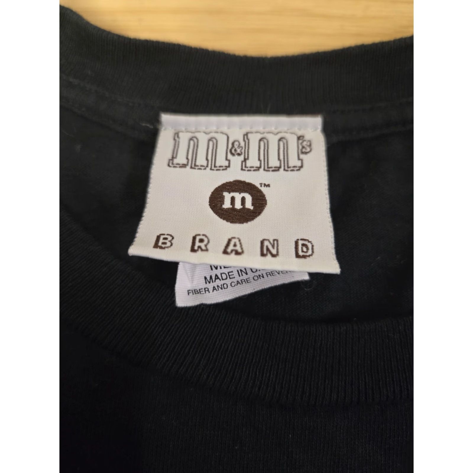Vintage M&Ms World Las Vegas Shirt Mens Medium Black Graphic Tee Candy Made USA Souvenir Size US M / EU 48-50 / 2 - 3 Thumbnail