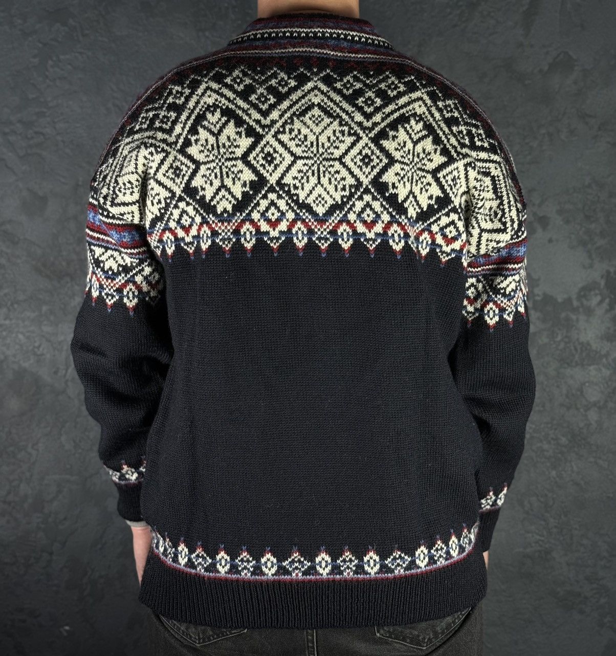 Dale Of Norway Dale Of Norway Men’s 1/4 Zip Wool Knitted Sweather Size XL Size US XL / EU 56 / 4 - 2 Thumbnail