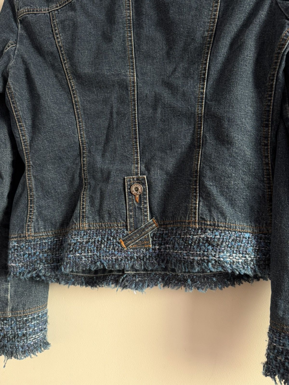 Dolce & Gabbana Vintage D&G Denim Set Tweed Trim Jacket Jeans Size M / US 6-8 / IT 42-44 - 12 Thumbnail