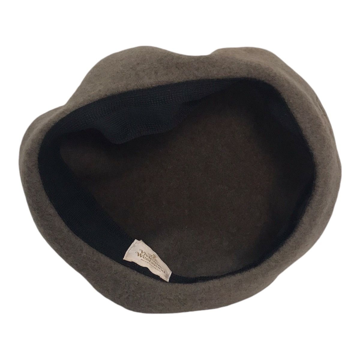 Vivienne Westwood Vivienne Westwood Wool Beret/Beige Hat Size ONE SIZE - 4 Thumbnail