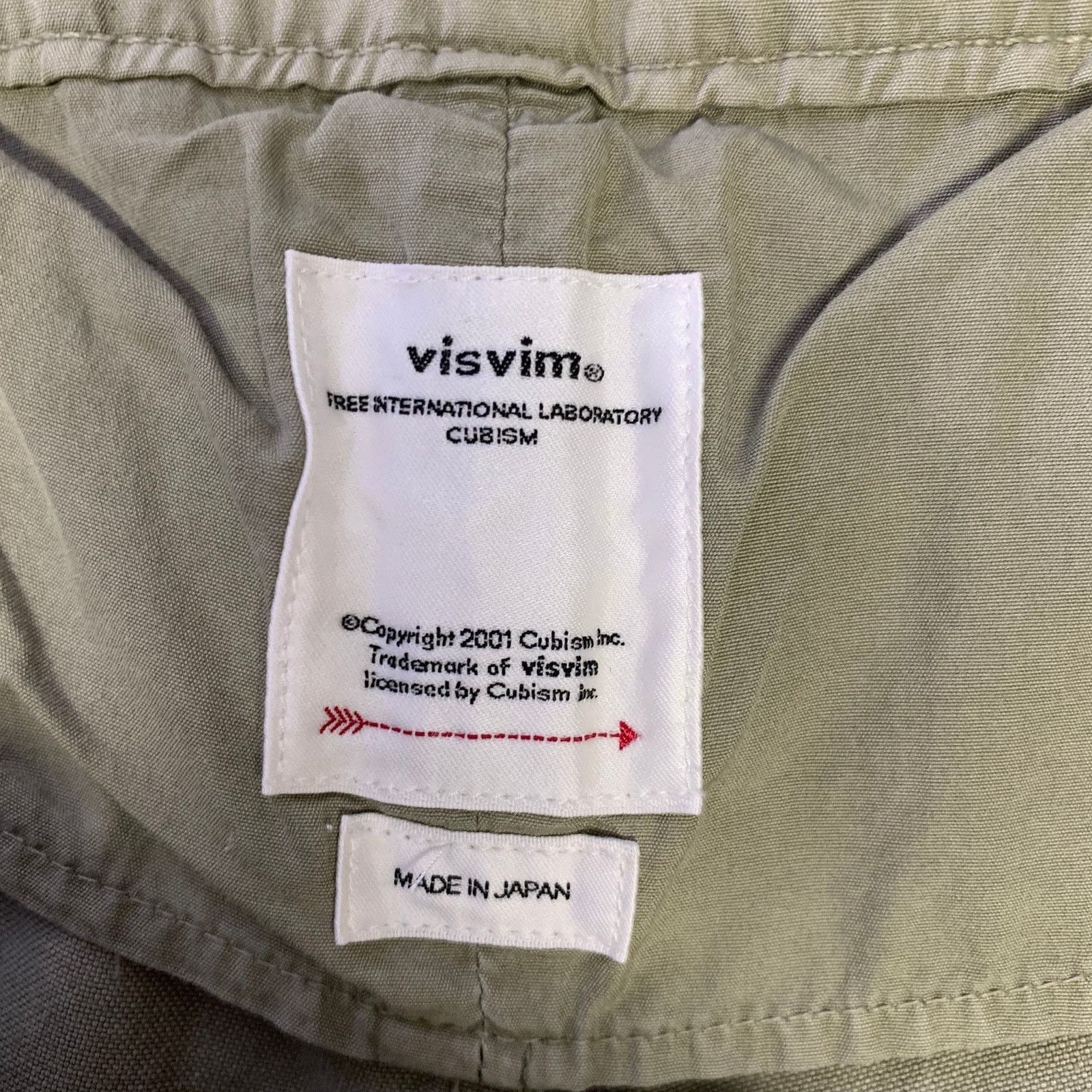 Visvim VISVIM Size L Green Distressed Cotton Button Fly Shorts Size US 36 / EU 52 - 6 Thumbnail