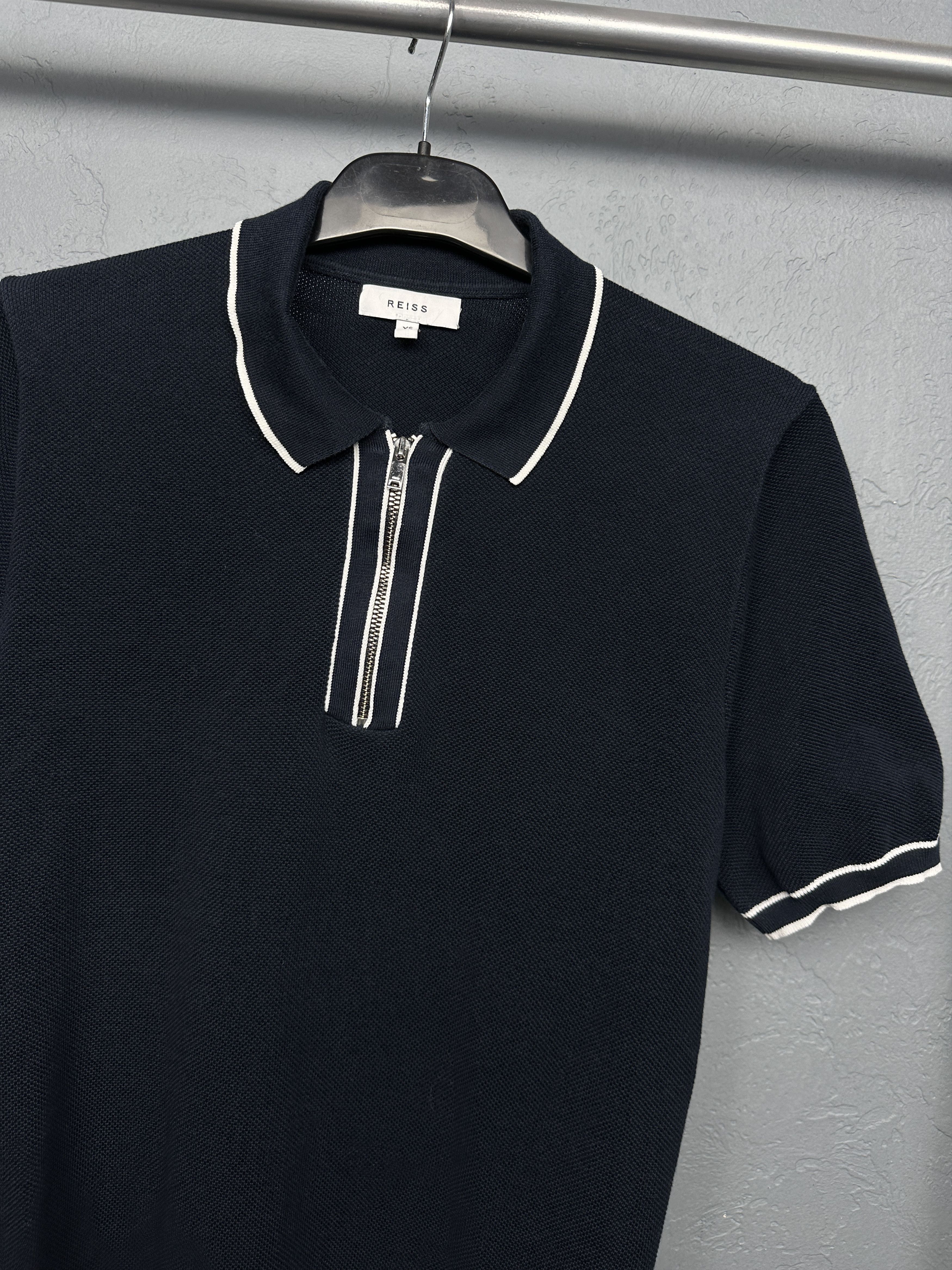 Reiss Reiss Mens Knit Polo Shirt Size US XS / EU 42 / 0 - 2 Thumbnail