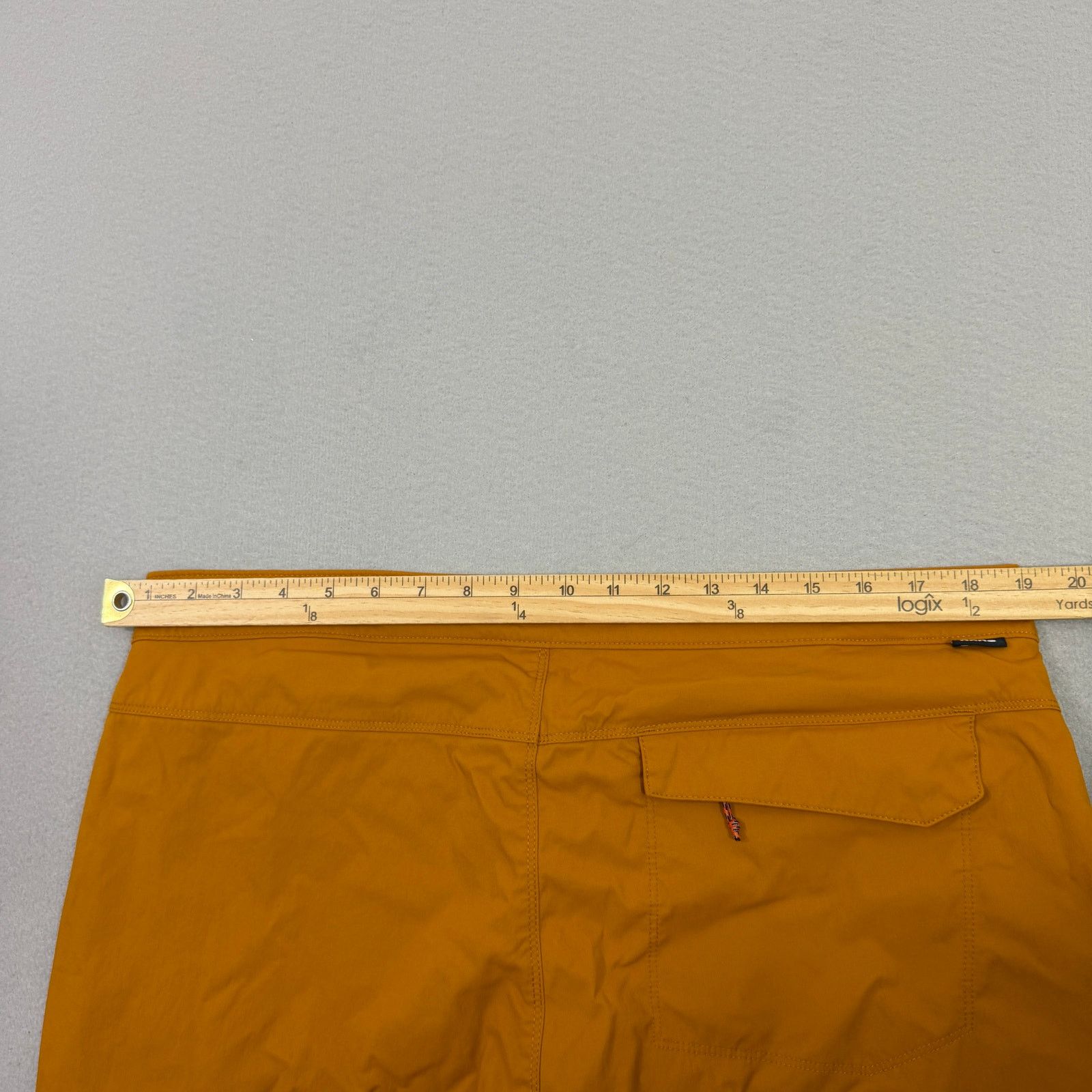 Duluth Trading Company Alaskan Hardgear Free Rein Shorts Men's 38 Orange 10" Inseam Size US 38 / EU 54 - 9 Thumbnail