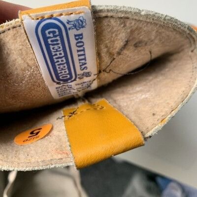 Other Guerrero Botitas Cowboy Boots Exotic Yellow Sz 5 Western Emb Size US 5 / EU 37 - 13 Thumbnail
