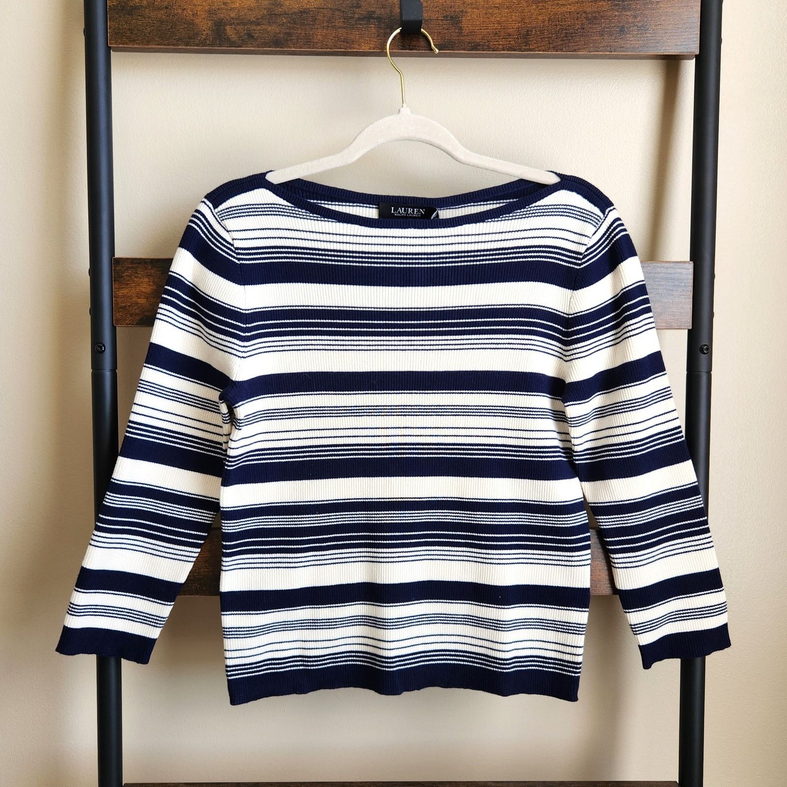 Lauren Ralph Lauren Ralph Lauren Women Casual Knit Ribbed Sweater Size XXL Size XXL / US 16-18 / IT 52-54 - 2 Thumbnail
