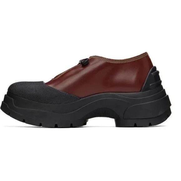 Maison Margiela MM6 Maison Margiela Chunky Oxfords 35 US 5 Women's Burgundy Size US 5 / IT 35 - 14 Thumbnail