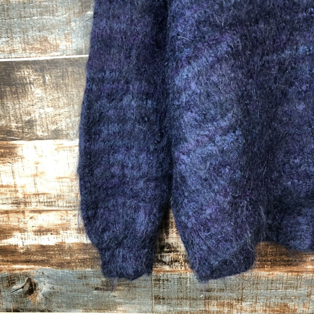 Vintage D Japan vintage mohair shaggy Cardigan knitwear #A2053 Size US S / EU 44-46 / 1 - 14 Thumbnail