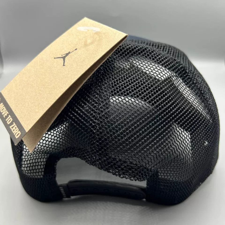 Jordan Brand Air Jordan Flight Trucker Hat Men M-L Jumpman Snap Back Cap Size ONE SIZE - 5 Thumbnail