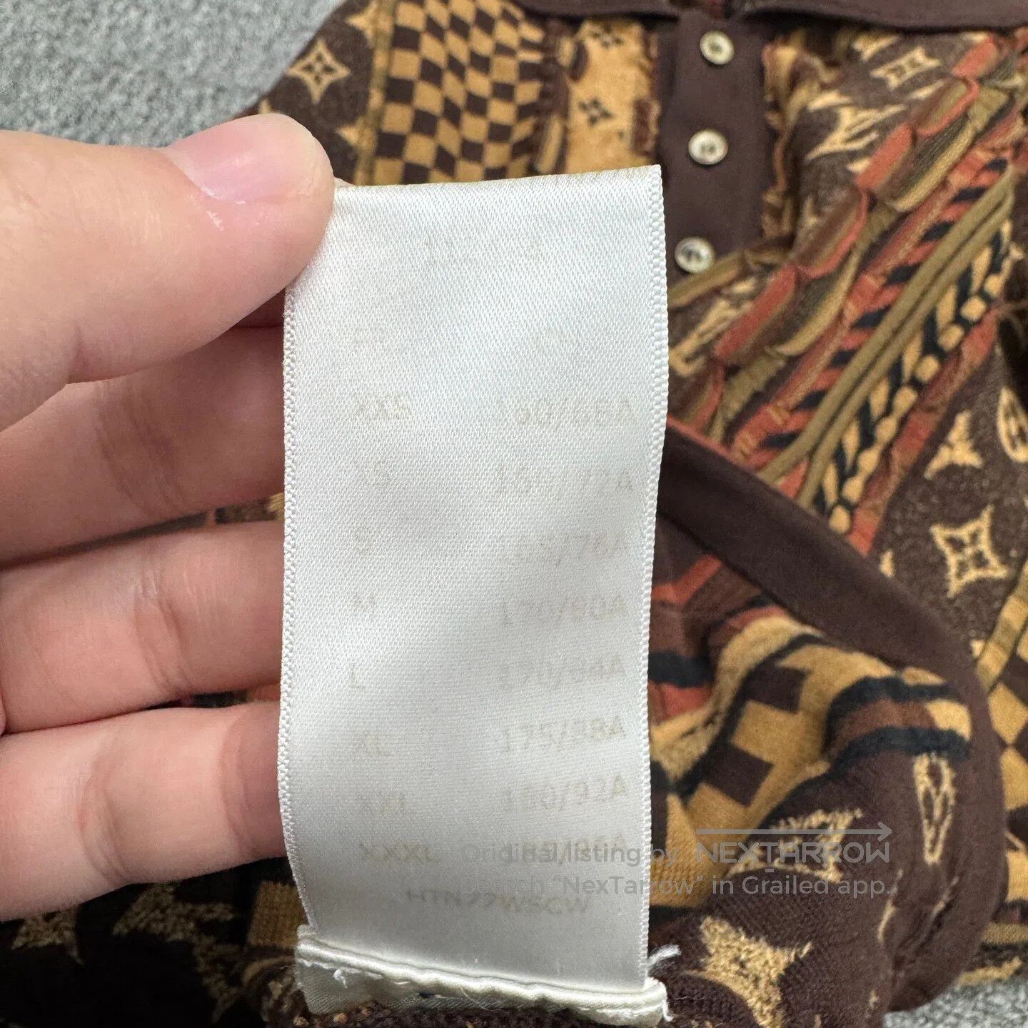Louis Vuitton Louis Vuitton Nigo FW25 Twisted Pattern Short-Sleeved Shir Size US L / EU 52-54 / 3 - 5 Thumbnail