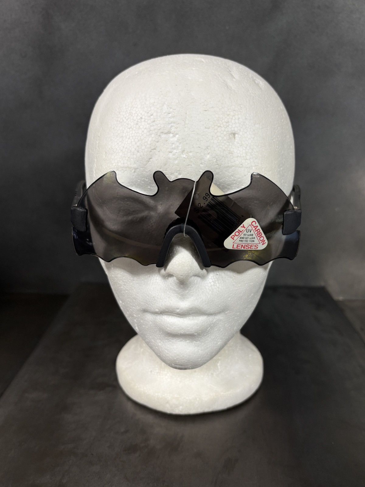 Vintage Vintage Batman Sunglasses 90s Novelty Bat Glasses Shield Y2K Size ONE SIZE - 17 Thumbnail