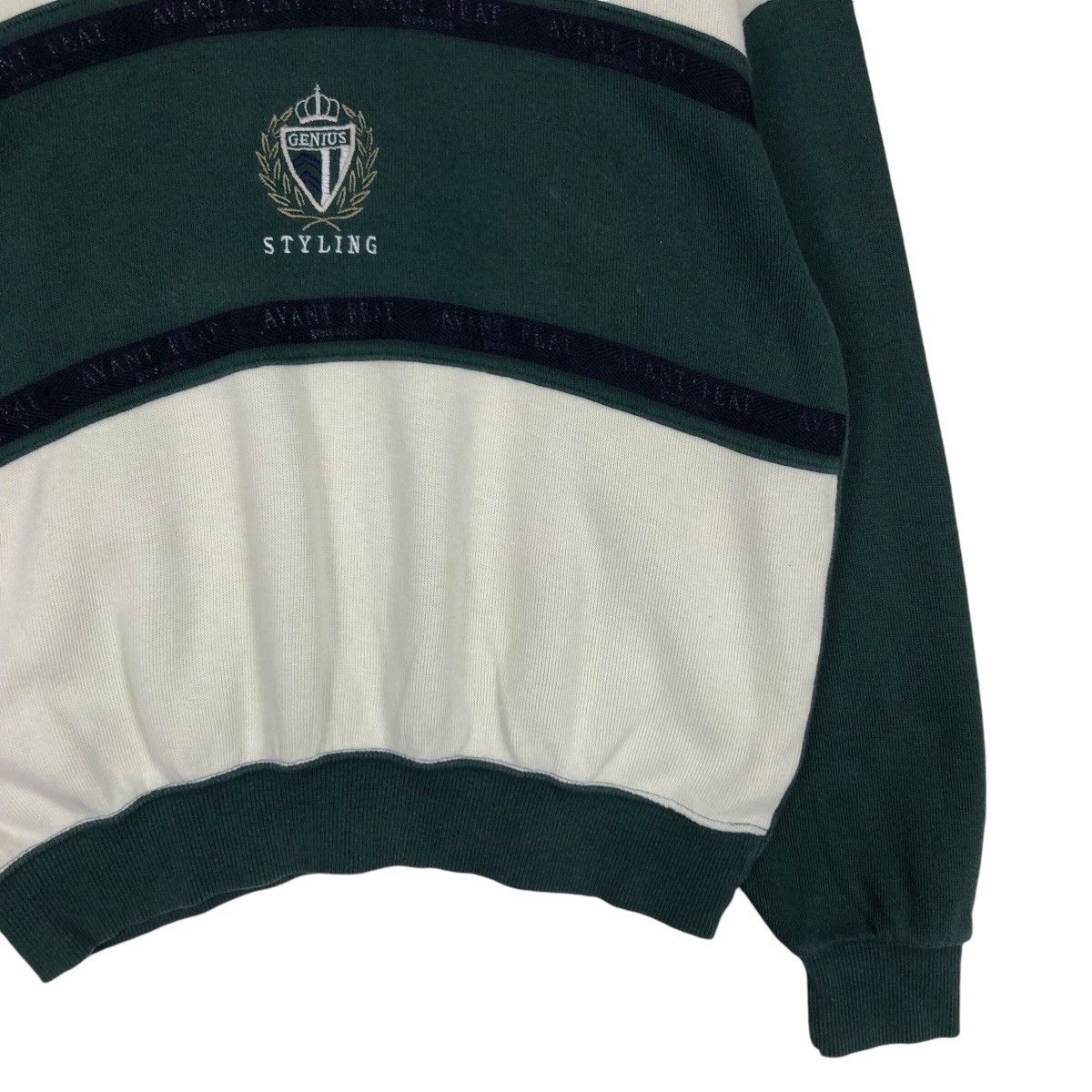 Japanese Brand × Vintage Vintage Rare Genius Styling Sweatshirt Small Size Size US S / EU 44-46 / 1 - 4 Thumbnail