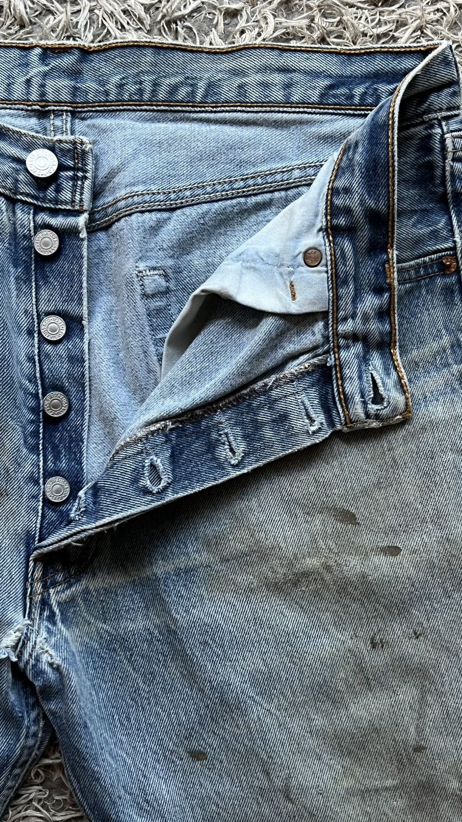 Levi's Made in USA 501’s Measures 33.5x32 Size US 34 / EU 50 - 7 Thumbnail