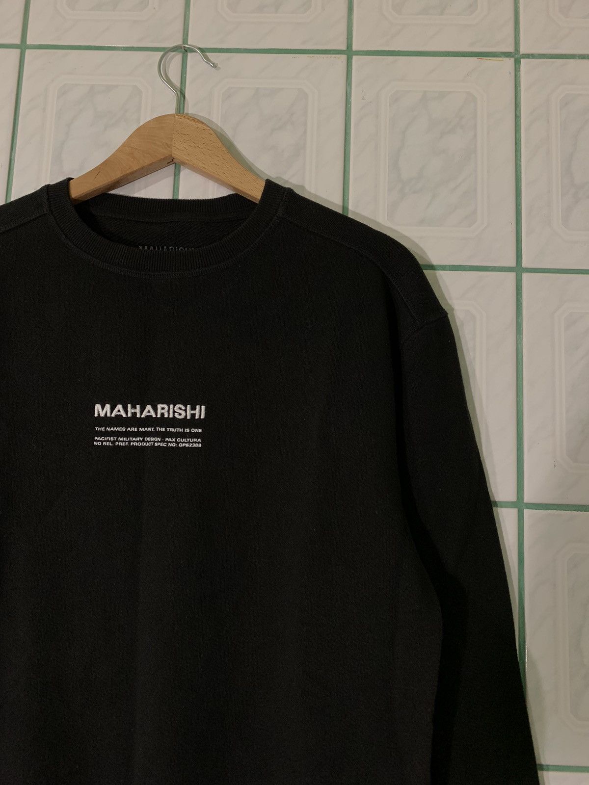 Japanese Brand × Maharishi Maharishi “The Name Is Many, The Truth Is One” Sweatshirt Size US M / EU 48-50 / 2 - 2 Thumbnail