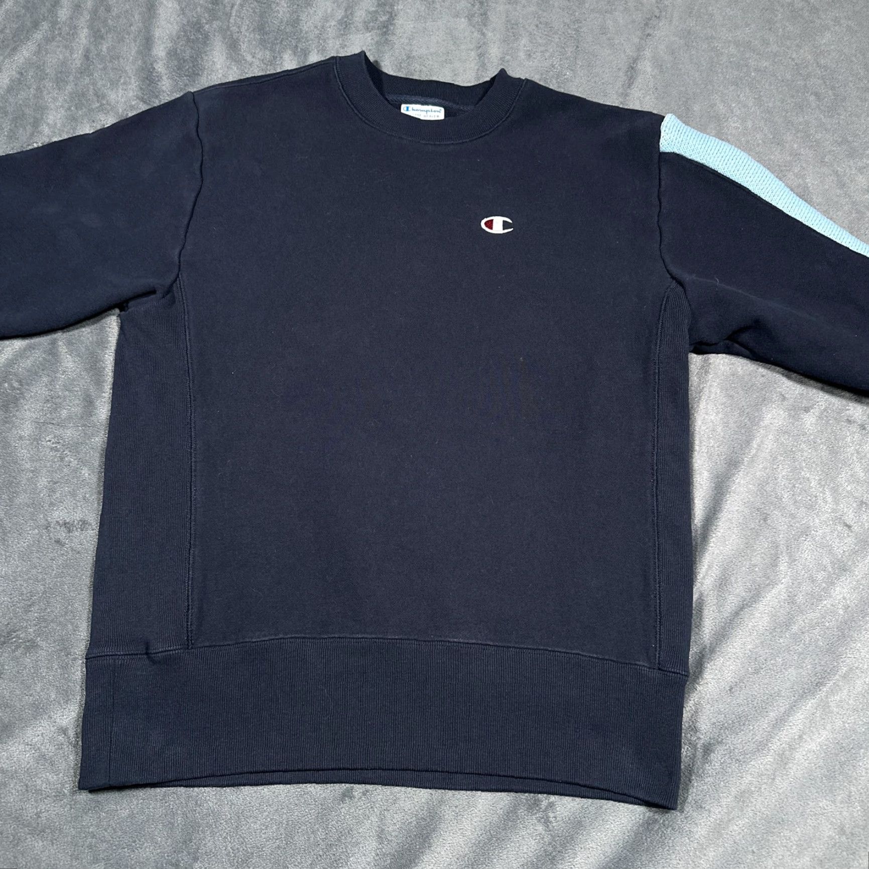 Champion Champion Vintage Reverse Weave Sweatshirt Mens Medium Navy Carolina Blue Y2K 90s Size US M / EU 48-50 / 2 - 2 Thumbnail