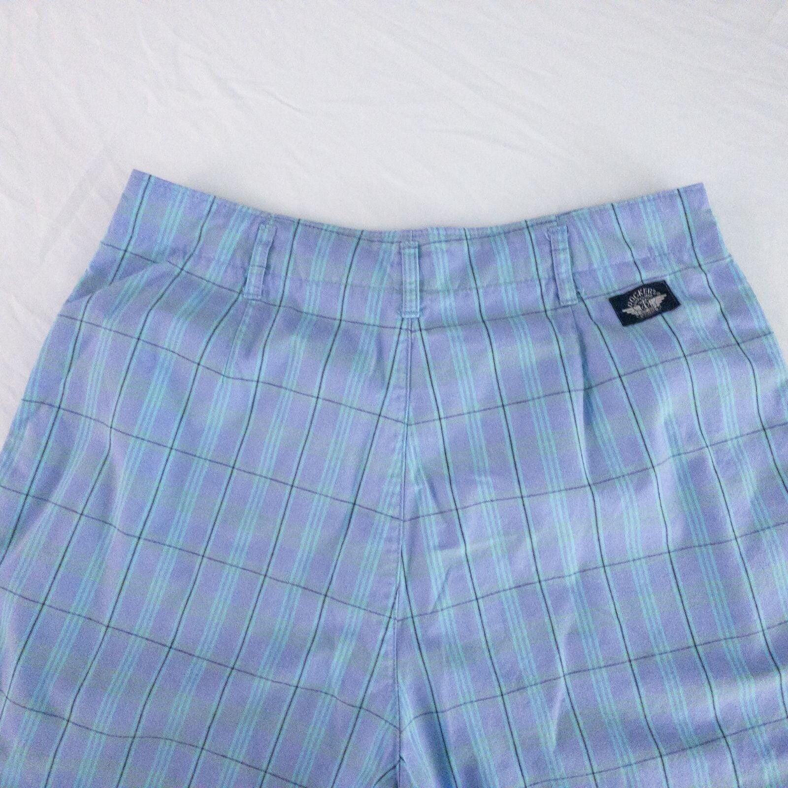 Other Levis Dockers Purple Plaid Shorts Womens Large Size 30" / US 8 / IT 44 - 9 Thumbnail