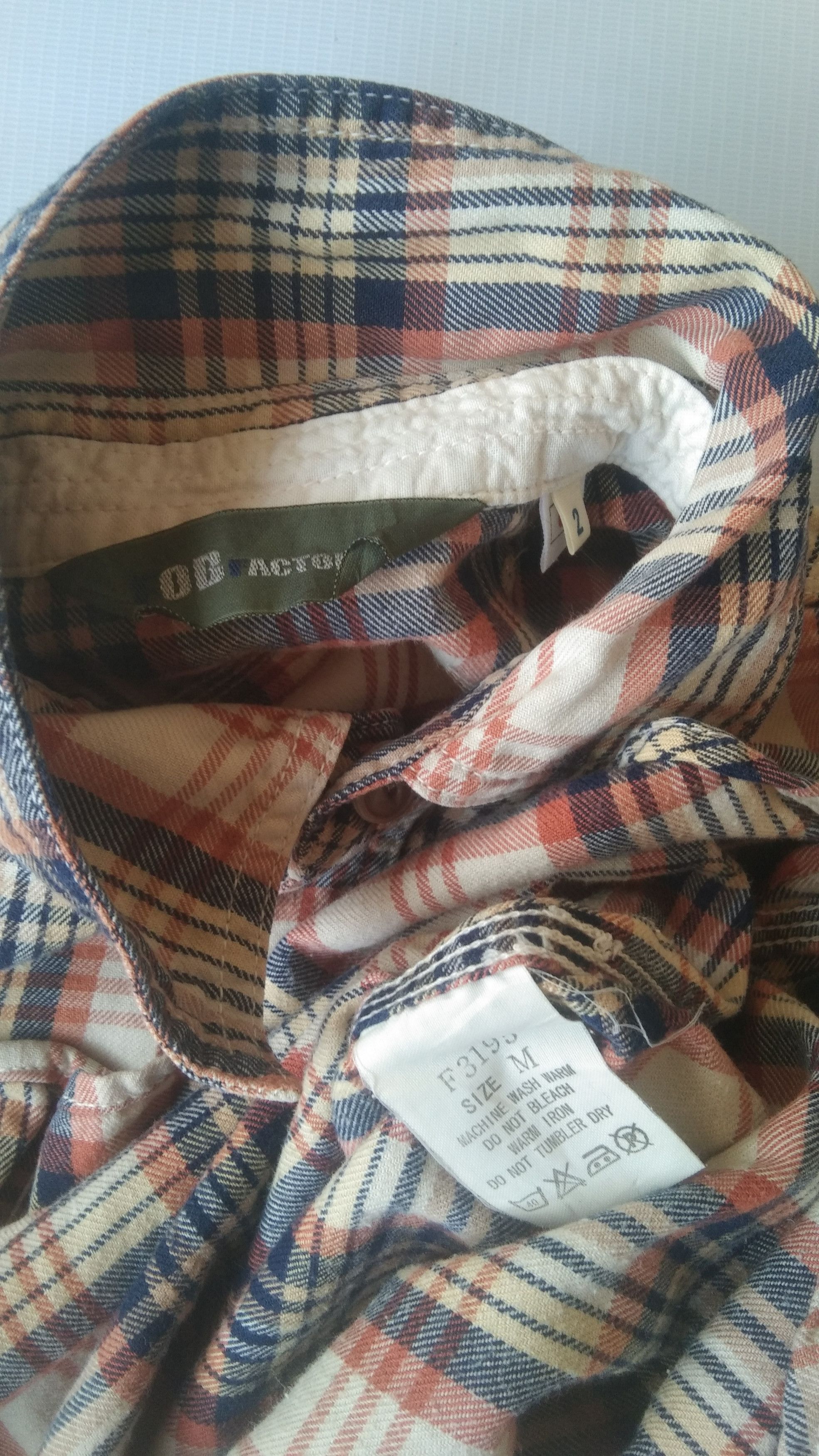 Japanese Brand FAB plaid button up shirt Size US M / EU 48-50 / 2 - 6 Thumbnail
