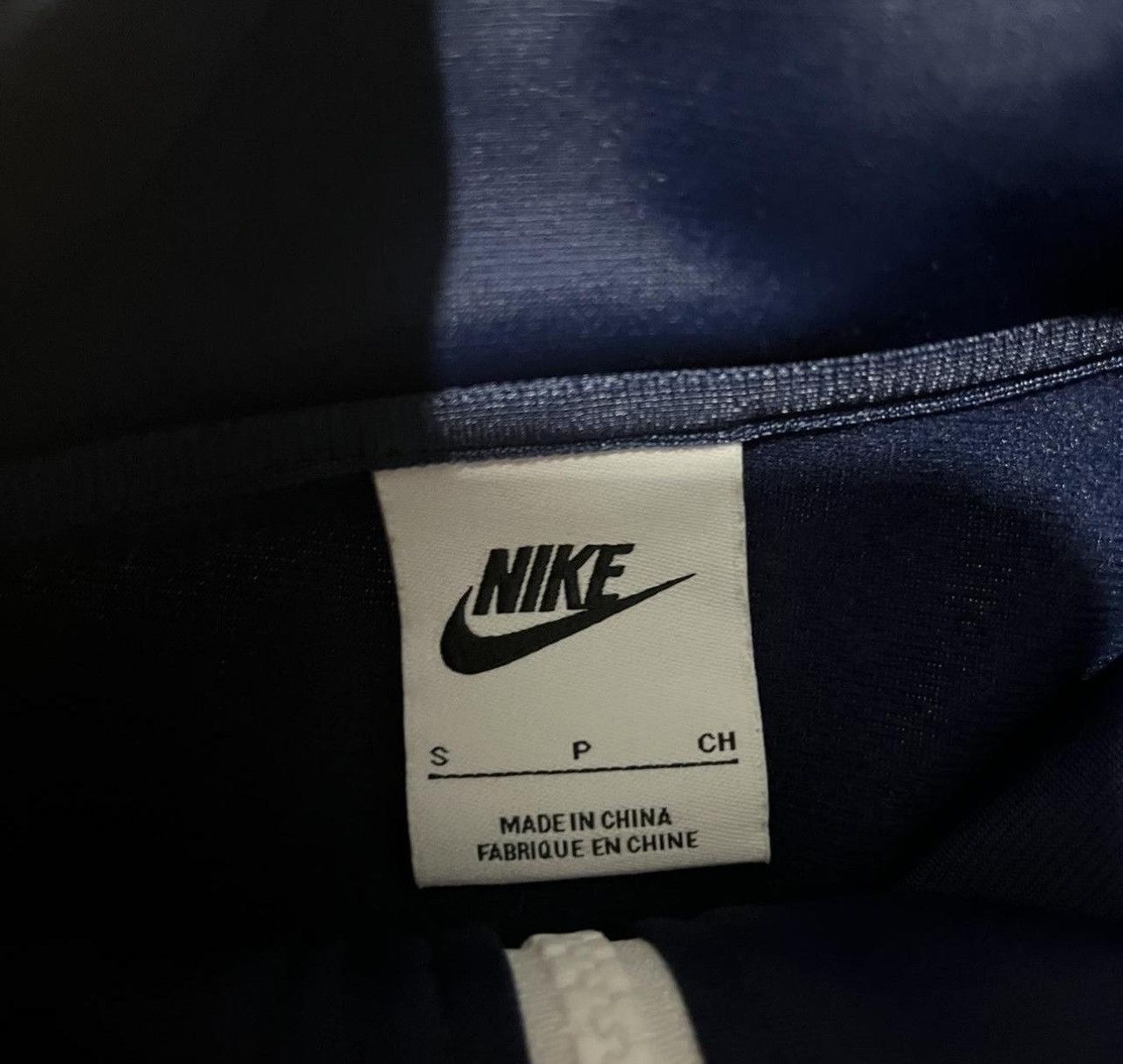 Nike Vintage Navy Blue Nike Tracksuit Jacket Size US S / EU 44-46 / 1 - 4 Thumbnail