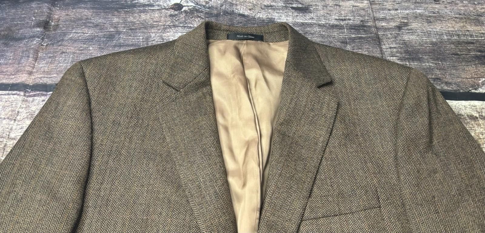 Lauren Ralph Lauren Lauren Ralph Lauren Blazer Jacket Mens 41R Lambswool Size 42R - 4 Thumbnail
