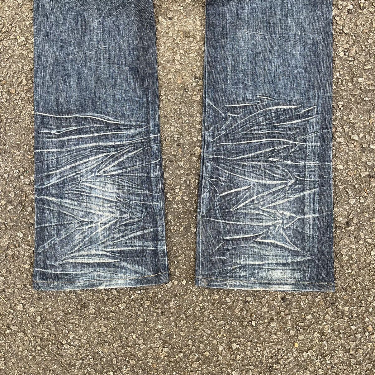 Marithe + Francois Girbaud Flared Vintage MFG Marithe Francois Girbaud Denim Jeans Size US 30 / EU 46 - 13 Thumbnail
