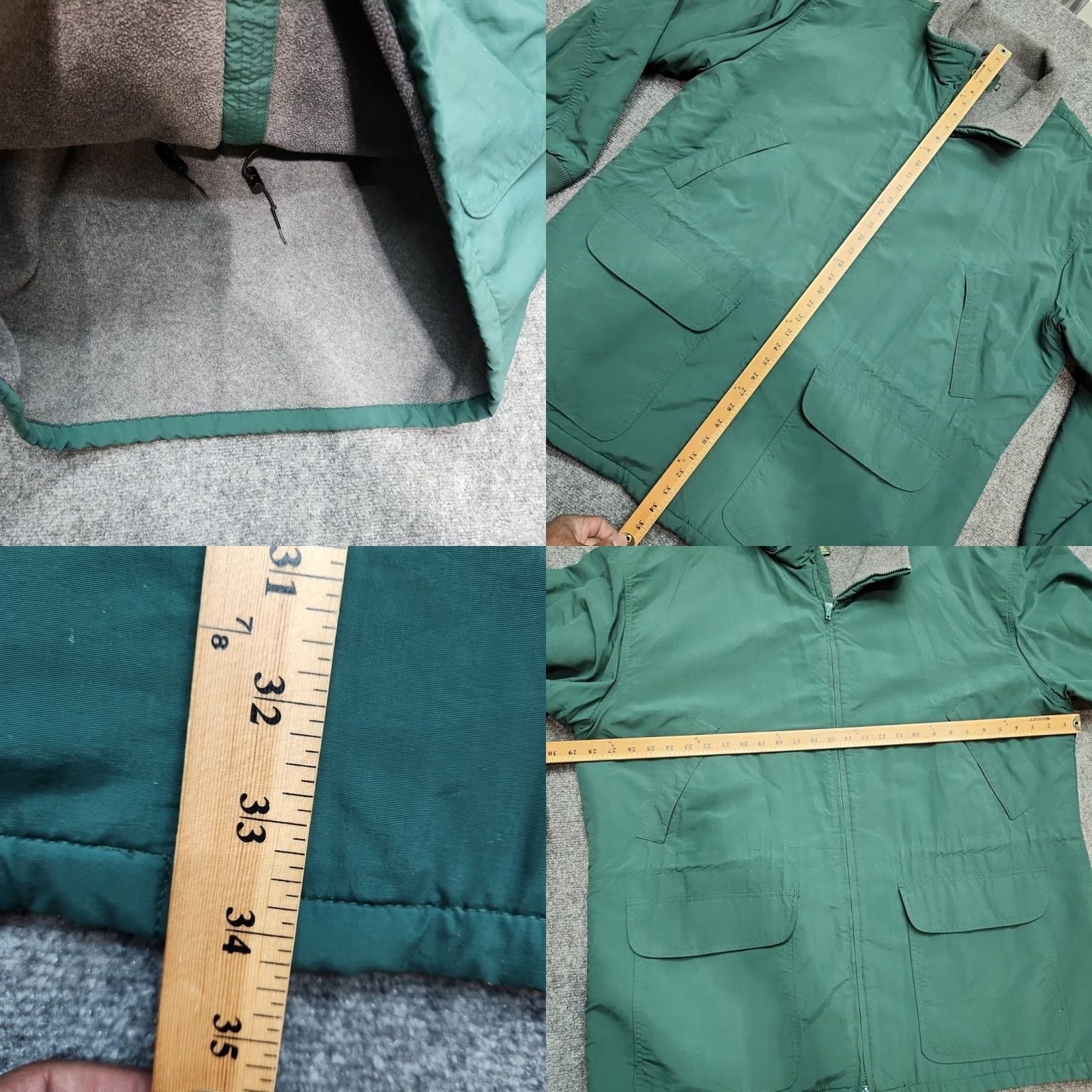 J.Crew VINTAGE J.CREW Field Jacket Men 2XL Green Full Zip Coat Fleece 90s Oarsman Regular Size US XXL / EU 58 / 5 - 8 Thumbnail
