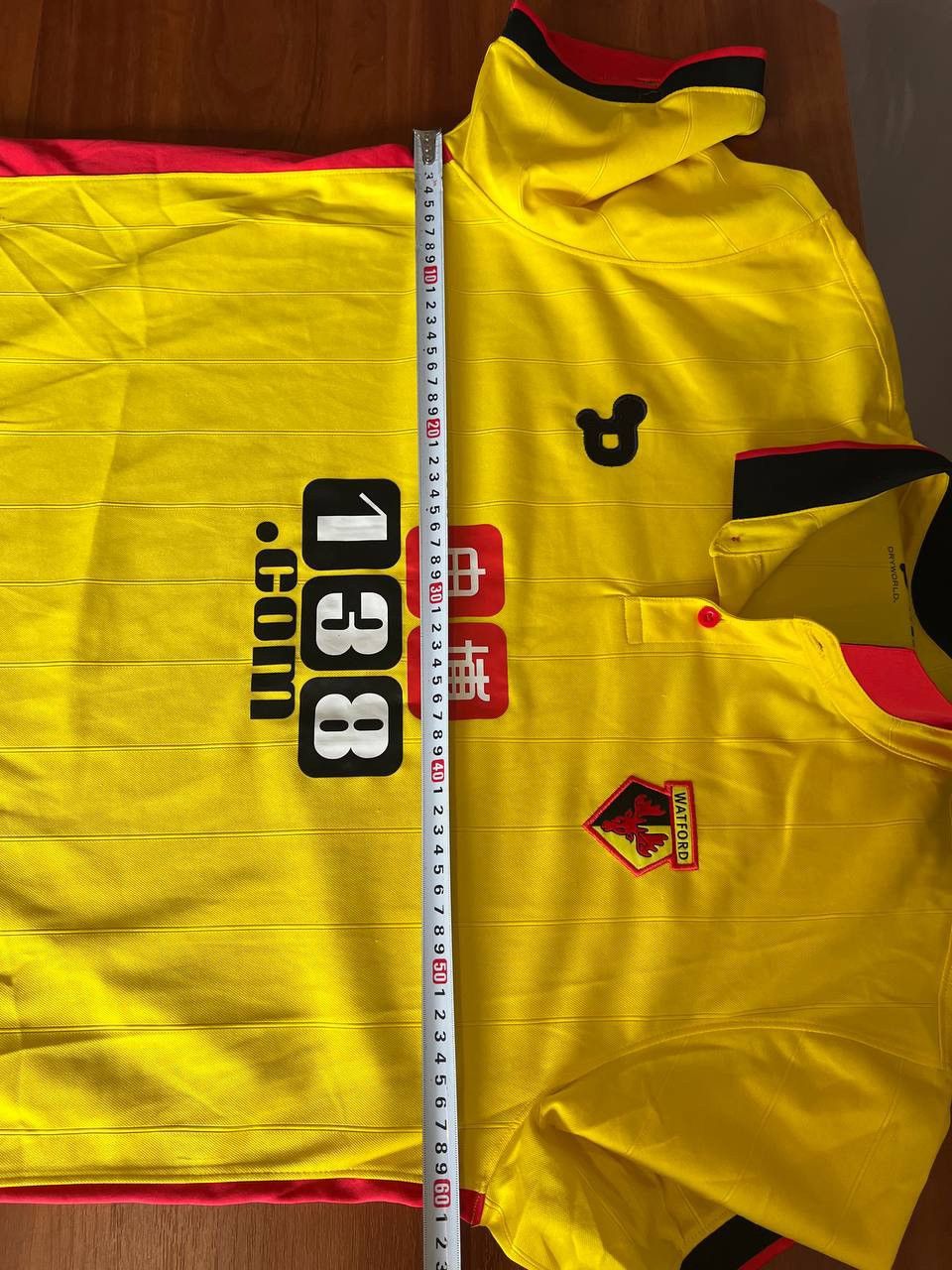Sports Specialties 2016/17 WATFORD FC HOME SOCCER JERSEY FOOTBALL SHIRT DRYWORL Size US XL / EU 56 / 4 - 19 Thumbnail