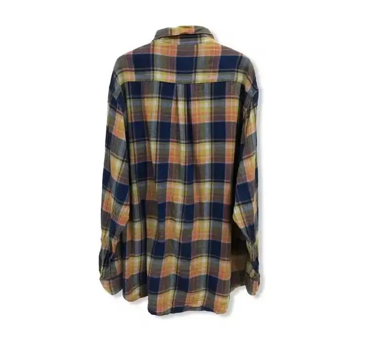 Flannel × Vintage Vintage Incept Checked Plaid Tartan Flannel Shirt 👕 Size US XL / EU 56 / 4 - 4 Thumbnail