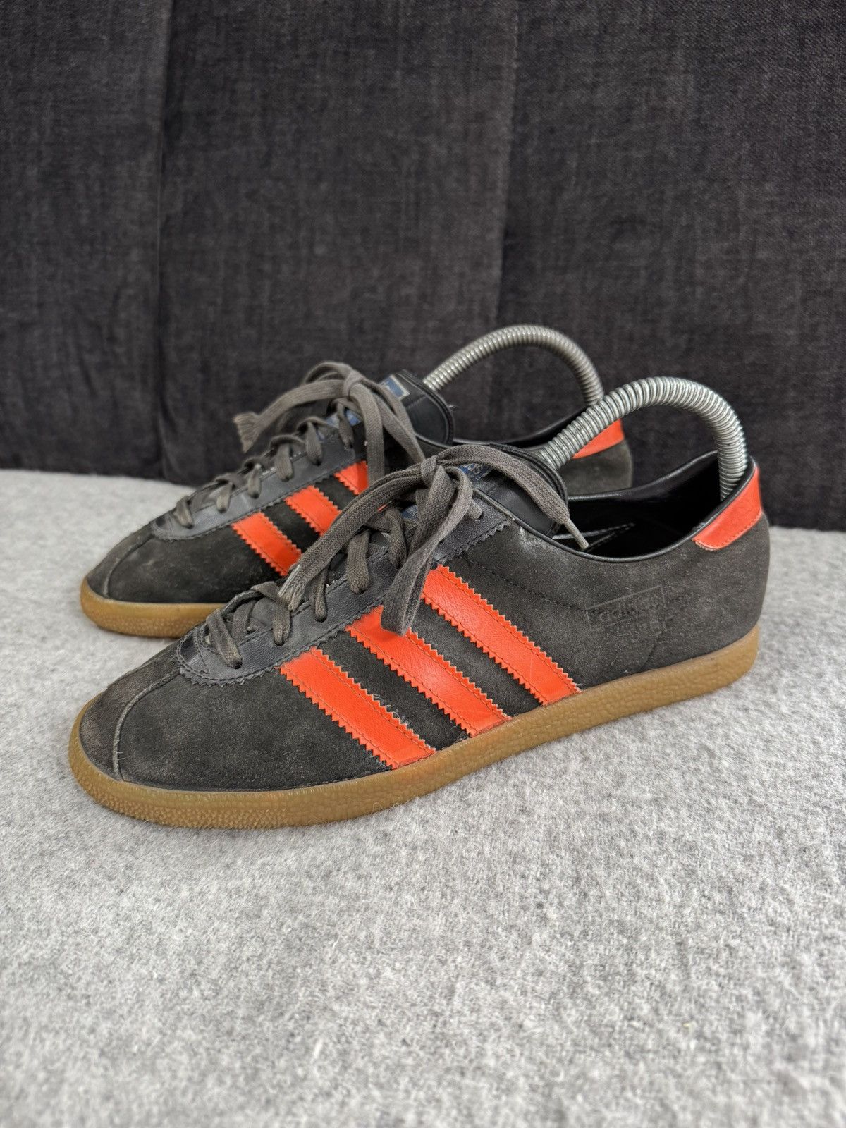 Adidas Adidas Brussel Vintage 1978 70s Rare Black Orange 6,5 39 Size US 9 / IT 39 - 5 Thumbnail