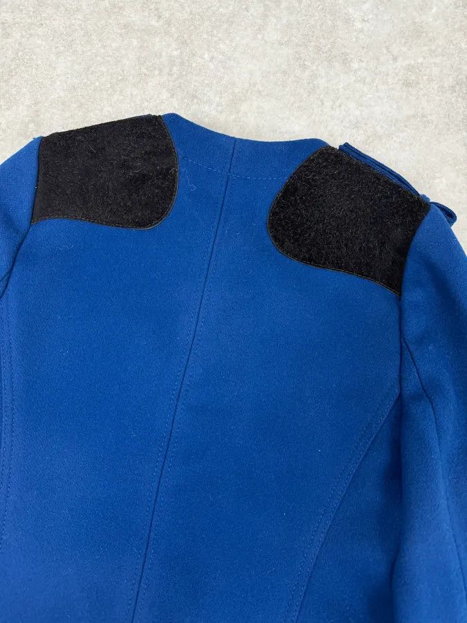 Balenciaga AW2007 Balenciaga Blue Royal Jacket By Nicolas Ghesquière Size M / US 6-8 / IT 42-44 - 6 Thumbnail