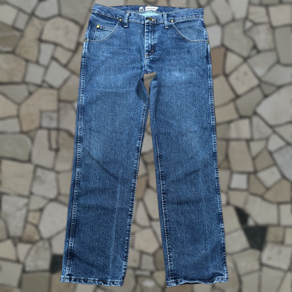 Wrangler Jeans Cowboy Cut Wrangler 47MWZ Denim 33x30 Mens Regular Blue 80s 90s Western USA American Classic Ranch Rodeo Western Jeans